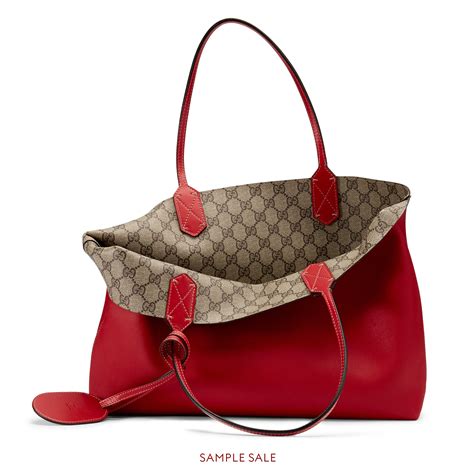 gucci tot|Gucci reversible tote uk.